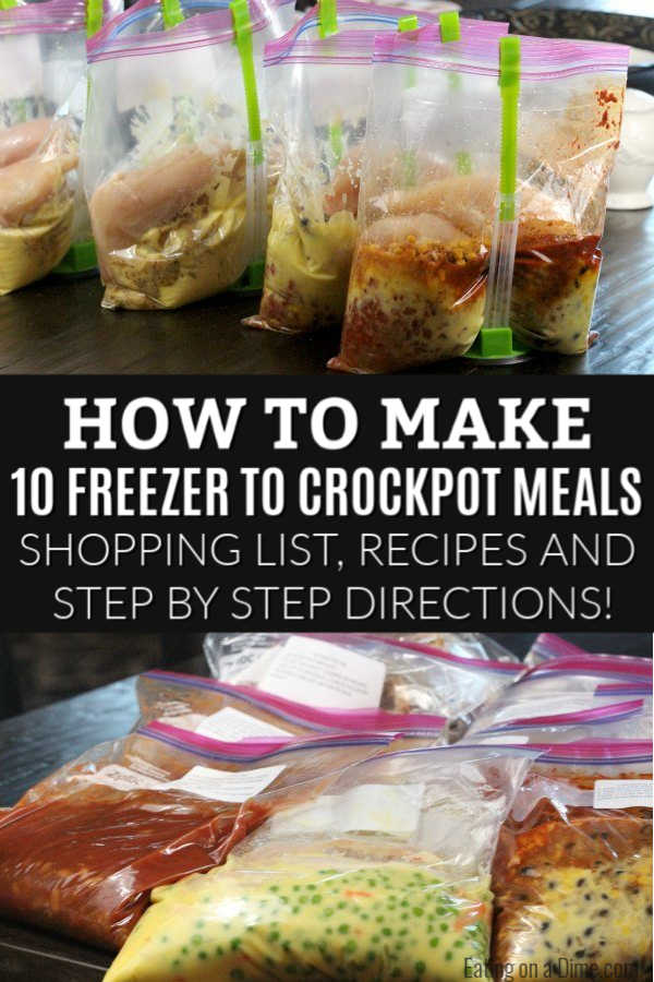 29 Crockpot Freezer Meals for Effortless Dinners