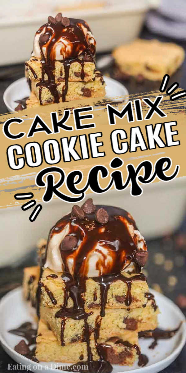 Skip the bakery and learn how to make cookie cake with cake mix at home. It is perfect for birthdays but easy enough for any day of the week! 