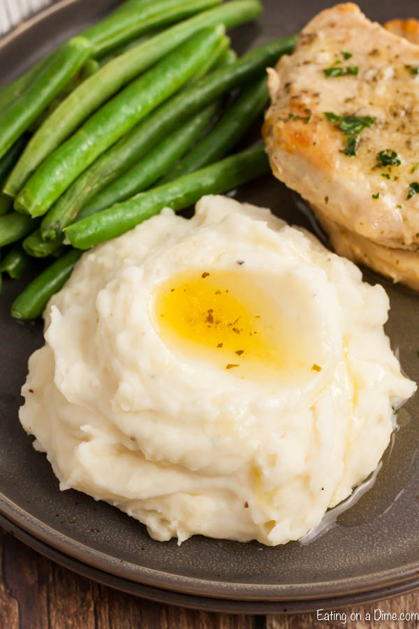 Busy week nights are made easier with this simple but delicious Crockpot Ranch Pork Chops recipe. Each bite is so tender and the flavor is amazing.