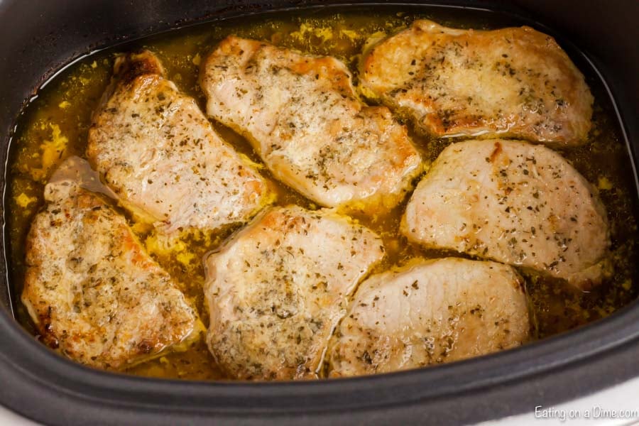 crockpot pork chops with ranch dressing