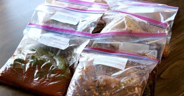 crockpot freezer meals facebook image