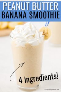 Peanut butter banana smoothie - peanut butter banana smoothie recipe