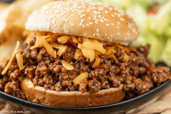 Skip the canned sloppy joes and make this easy BBQ Sloppy Joes Recipe. You will save money and it tastes better than anything at the store!