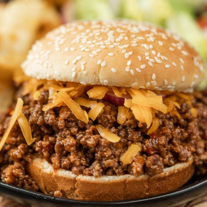 Skip the canned sloppy joes and make this easy BBQ Sloppy Joes Recipe. You will save money and it tastes better than anything at the store!