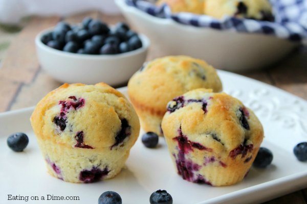 Homemade Blueberry Muffins 11