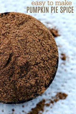 how to make pumpkin pie spice