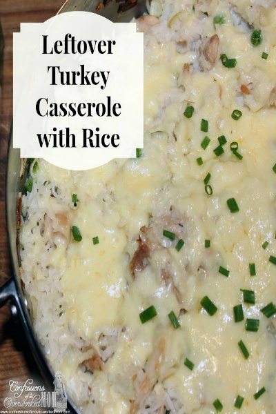 Turkey and Rice Casserole 