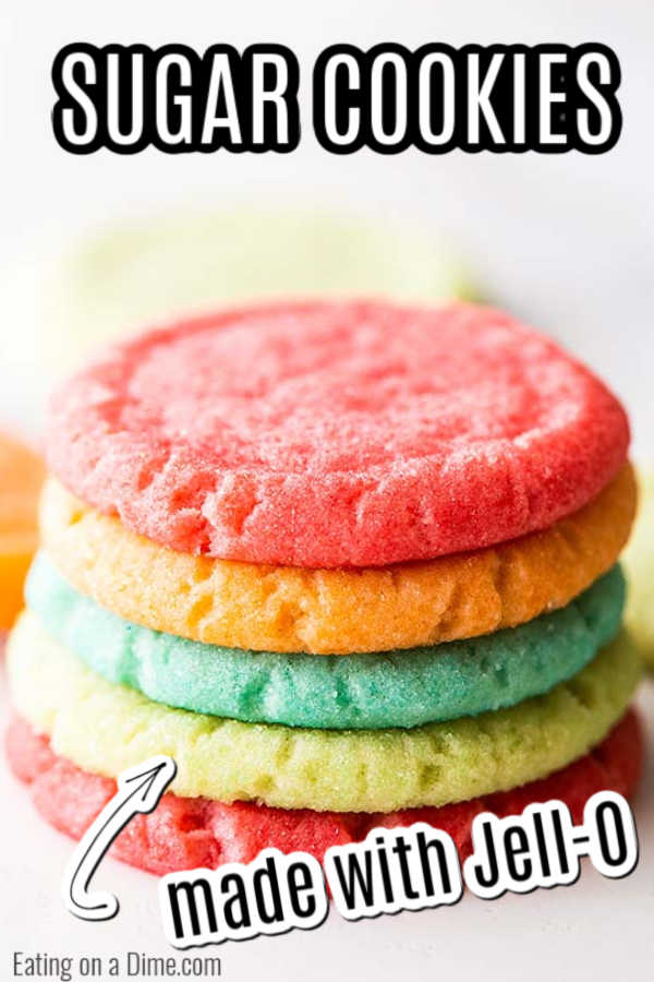 Jello cookies recipe is a fun and tasty way to enjoy cookies. The kids will go crazy over these and they are super easy to make! Try jello cookies today.