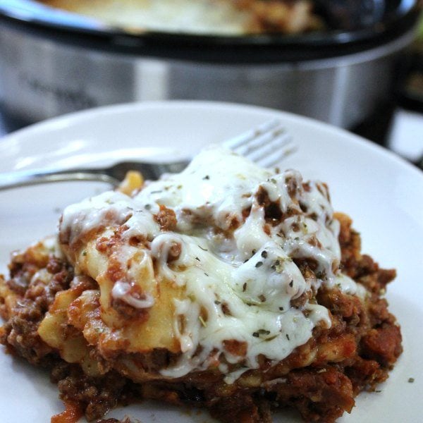 Crock Pot Lasagna Recipe Easy Slow Cooker Lazy Day Lasagna Recipe