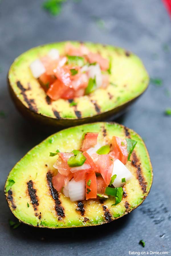 Easy Grilled Avocado Recipe has the most amazing flavor. This recipe is so simple to prepare and absolutely delicious. Plus, it is keto friendly!