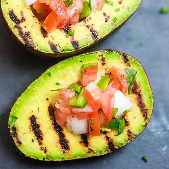 Easy Grilled Avocado Recipe Keto Grilled Avocado Recipe