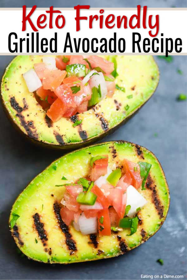 Easy Grilled Avocado Recipe has the most amazing flavor. This recipe is so simple to prepare and absolutely delicious. Plus, it is keto friendly!