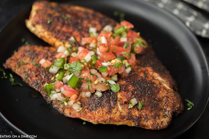 simple blackened tilapia recipe