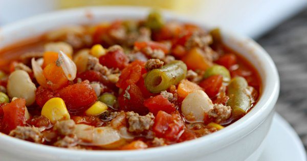 Instant Pot Beef Vegetable Soup Recipe (& VIDEO)-Vegetable Beef Soup