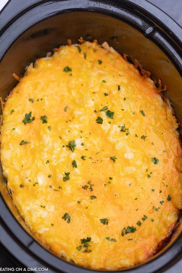 Crockpot Cheesy Potatoes - Crock Pot Cheesy Potato Recipe