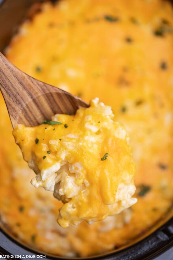 Crockpot Cheesy Potatoes - Crock Pot Cheesy Potato Recipe