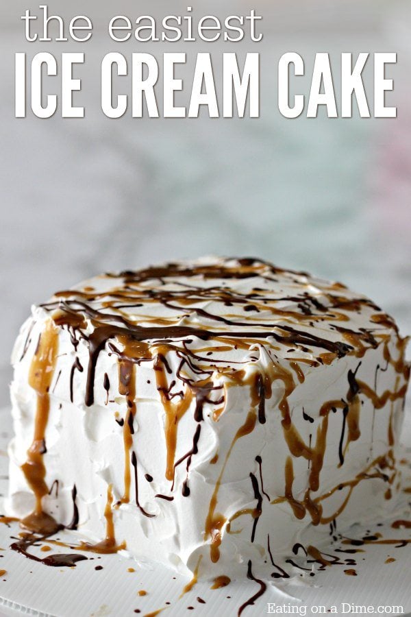 Classic Chocolate Vanilla Ice Cream Cake – Eat, Live, Run