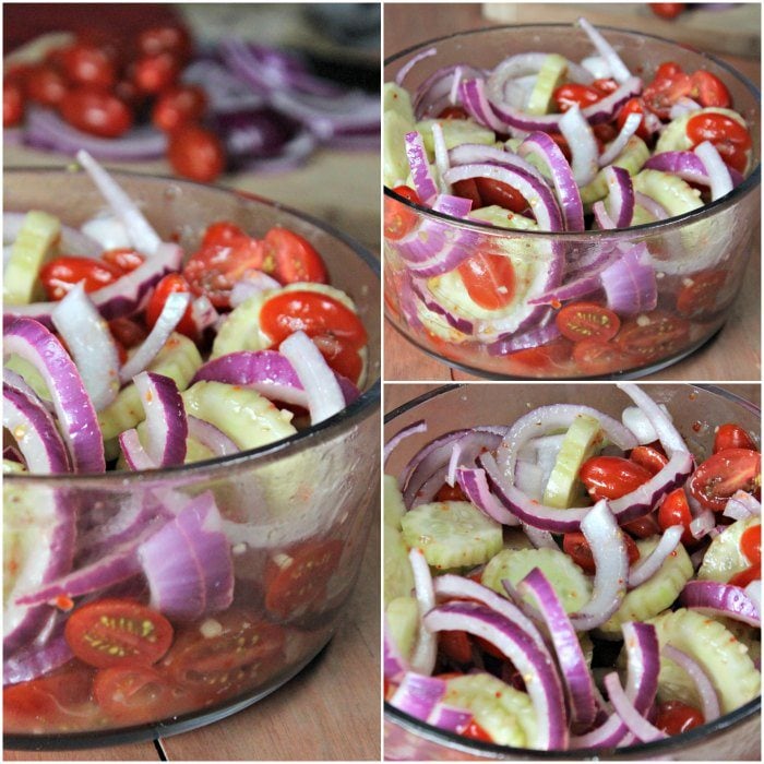 Cucumber Tomato Salad 
