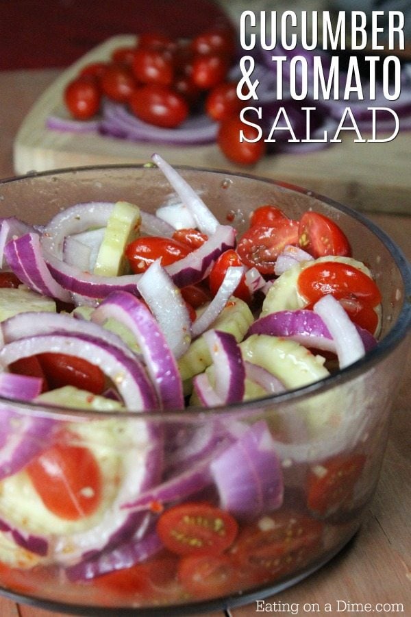 Cucumber and Tomato Salad