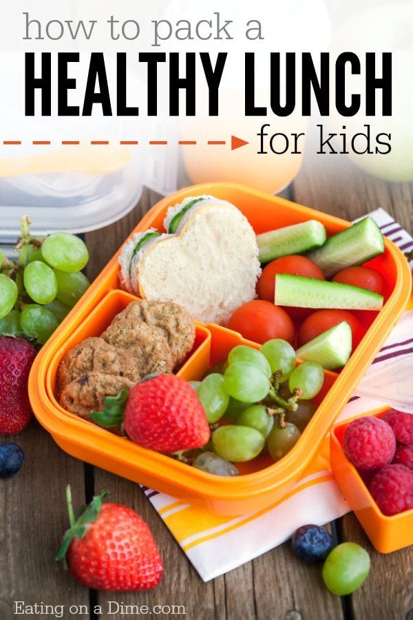 How to Pack Healthy Lunches For Kids