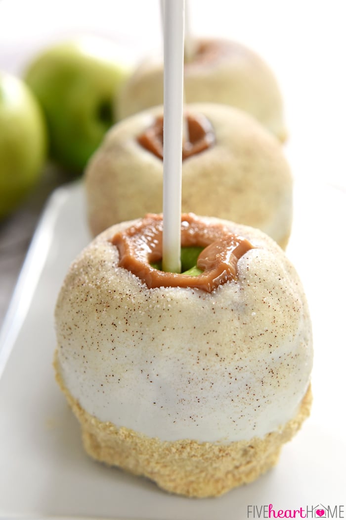 apple pie caramel apples