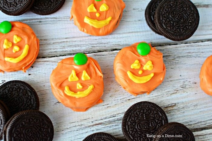 jack o lantern cookies