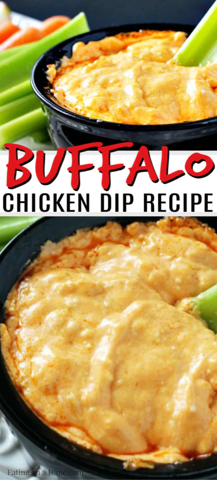 Crockpot Buffalo Chicken Dip- Slow Cooker Buffalo Chicken Dip Recipe
