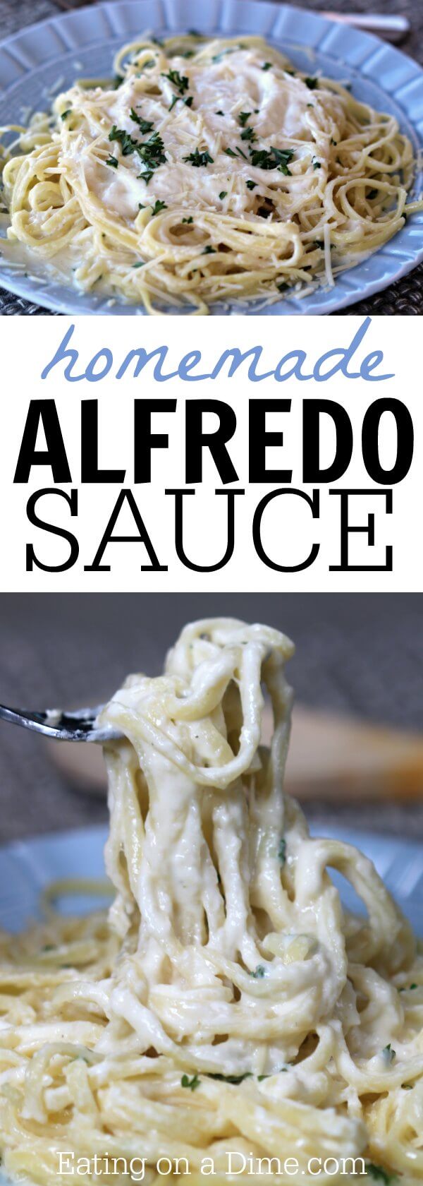 Easy Homemade Alfredo sauce recipe 5 Ingredient Alfredo Sauce Recipe