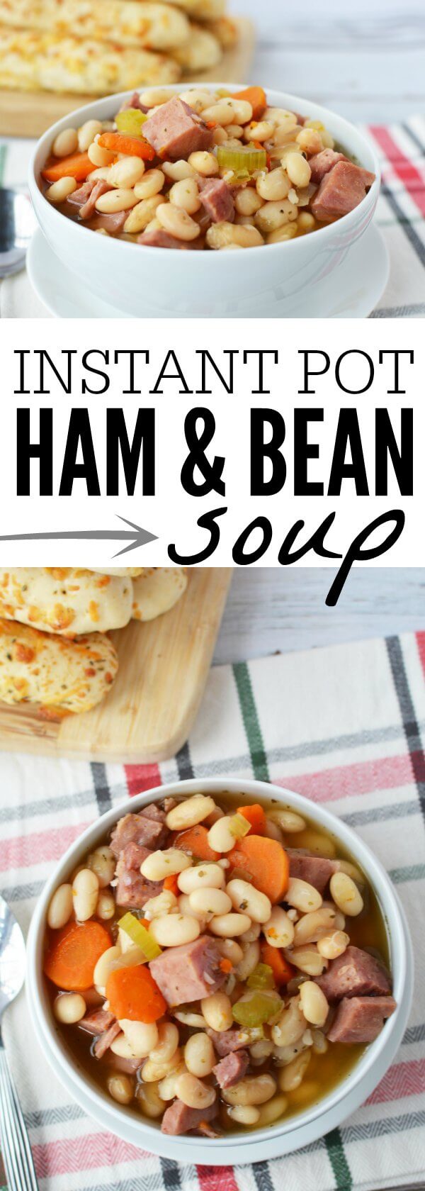 Ham and Bean Soup Instant Pot Recipe - Quick & Easy in the Instant Pot