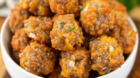 Easy Sausage Balls Recipe - Perfect Appetizer