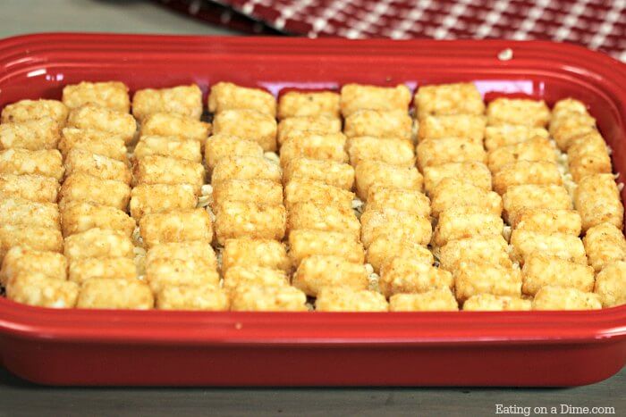 Try this easy Cheeseburger Tator Tot Casserole Recipe. An Easy Tator tot Casserole recipe that is loaded with cheese and packed with flavor. 