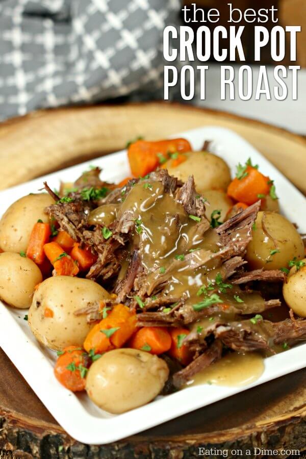 Easy Crockpot Roast Beef With Potatoes And Carrots - Beef Poster