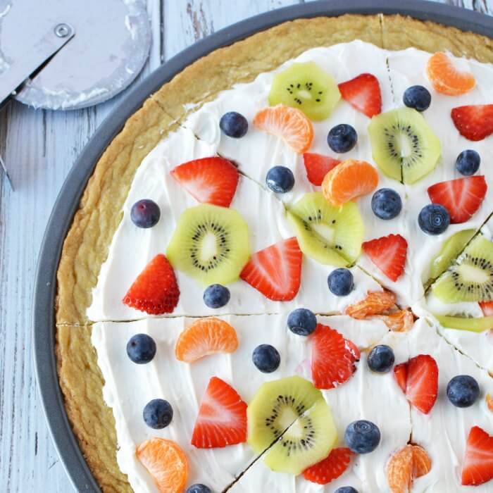 Fruit Pizza Cookie Dough