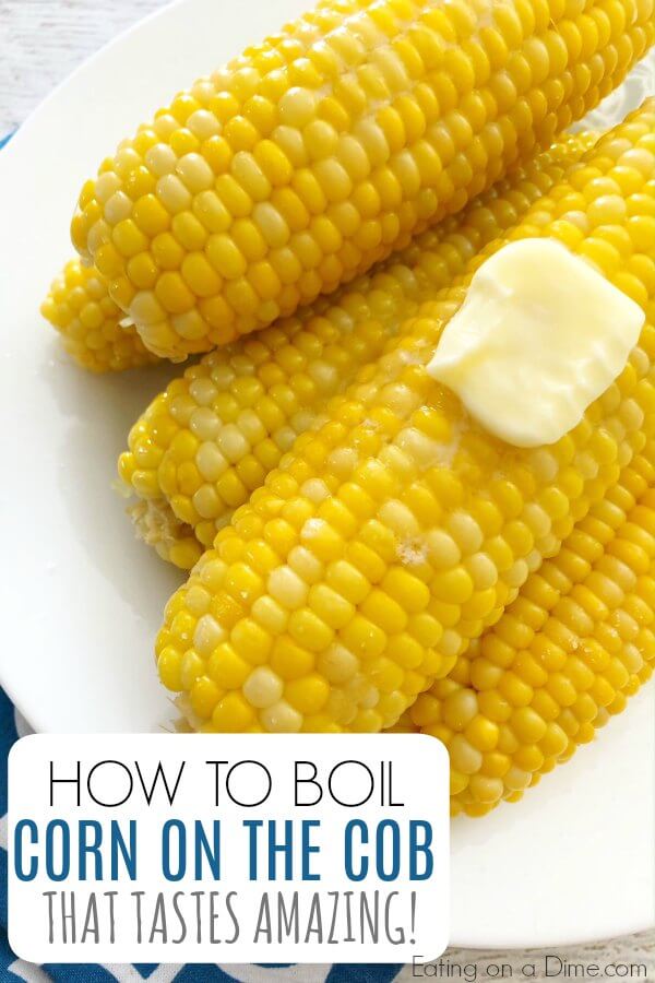 boiling corn on the cob recipe