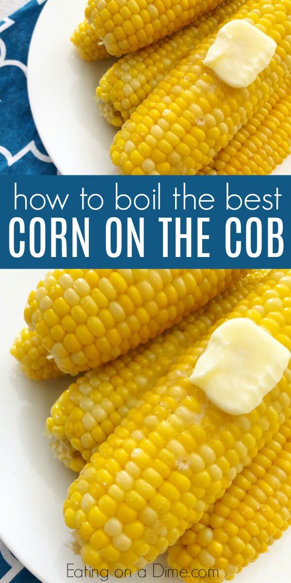 Boiling corn on the cob how to boil corn on the cob that is amazing 