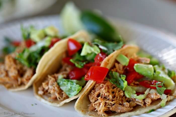 You only need 4 ingredients to make Instant pot pulled pork tacos recipe. Everyone will enjoy pulled pork tacos. Try Pressure Cooker shredded pork tacos.