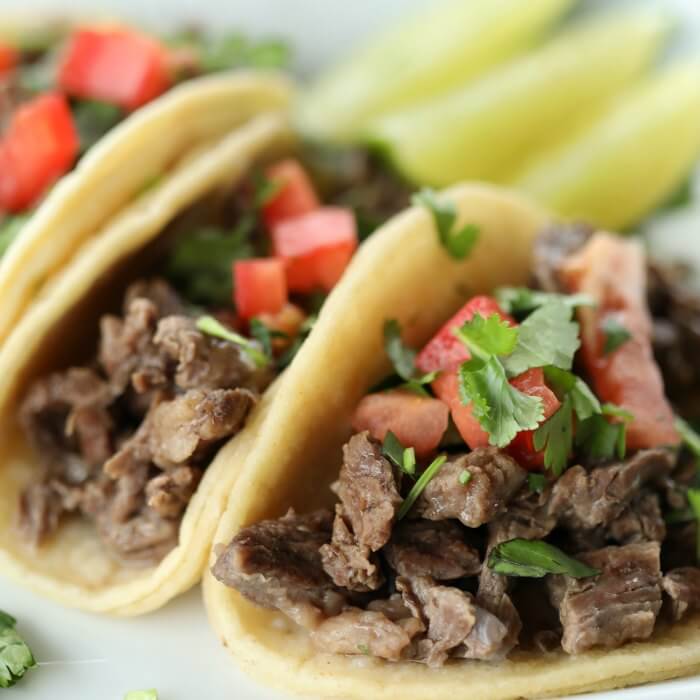 Instant Pot Street Tacos Recipe - Easy Pressure Cooker Street Tacos