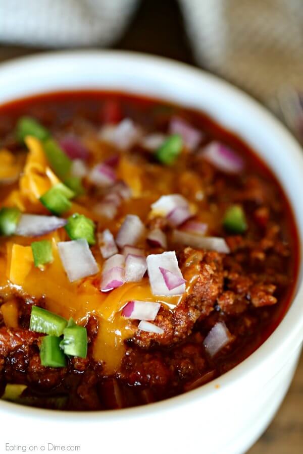 Keto Chili Recipe(& VIDEO) - Quick and Easy Low Carb Chili Recipe