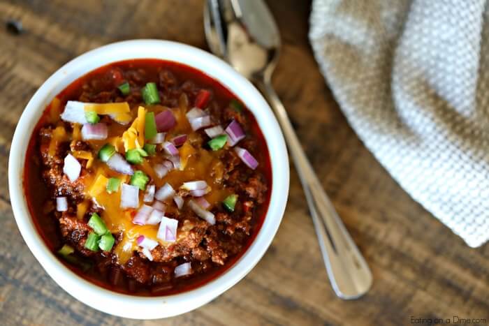 Keto Chili Recipe is perfect for Fall and sure to impress the entire family. Low Carb Chili recipe is so hearty. Try low carb chili for an easy meal idea. 