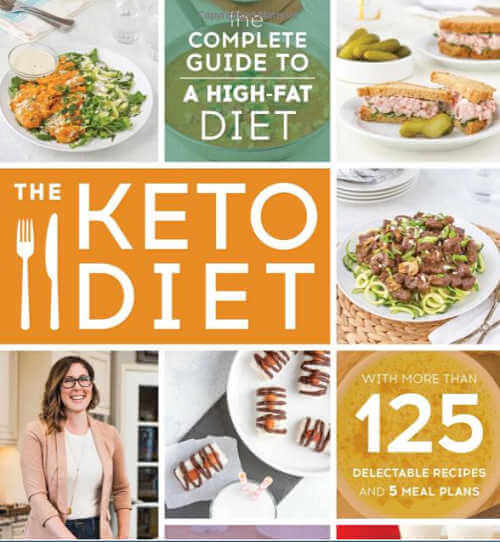 A image of the cover of the book about the Keto Diet, a complete guide to a high-fat diet. 
