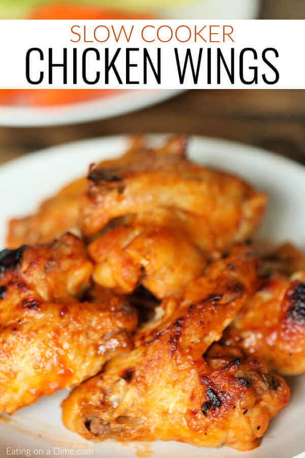 Crock Pot Buffalo Chicken Wings Recipe Easy Buffalo Chicken Wings