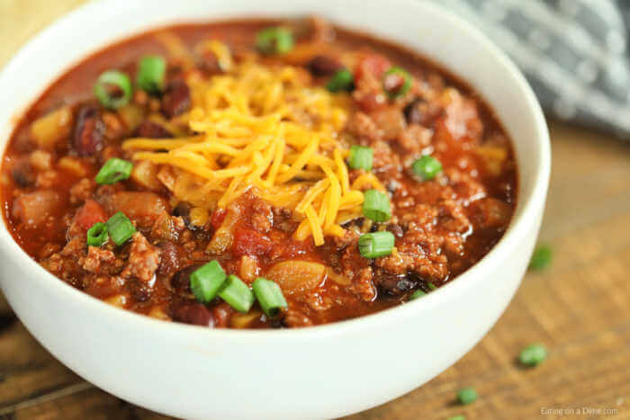 Crock Pot Vegetable and Beef Chili Recipe - Easy Vegetable Beef Chili