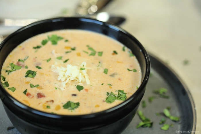 Crock Pot Mexican Chicken Corn Chowder Soup Recipe takes traditional chowder to the next level. Hearty chicken, creamy corn and more make the best meal. Crock Pot Mexican Chicken Corn Chowder Soup Recipe takes traditional chowder to the next level. Hearty chicken, creamy corn and more make the best meal.