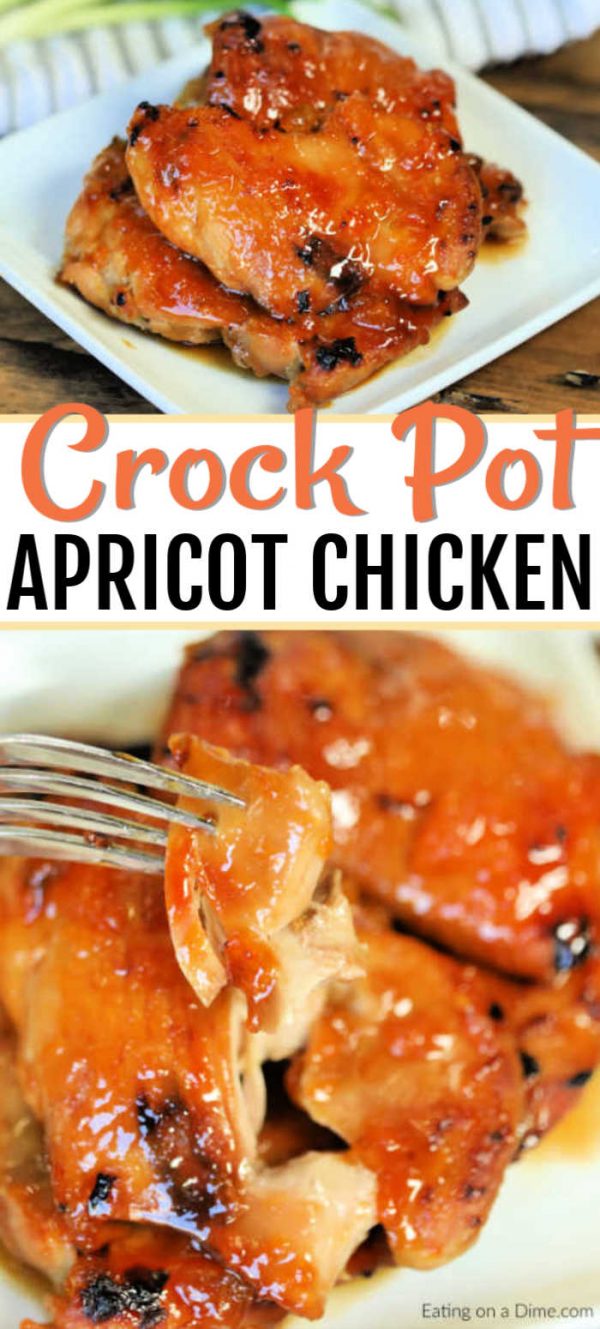 Crock Pot Apricot Chicken Recipe - The Best Apricot Chicken Recipe