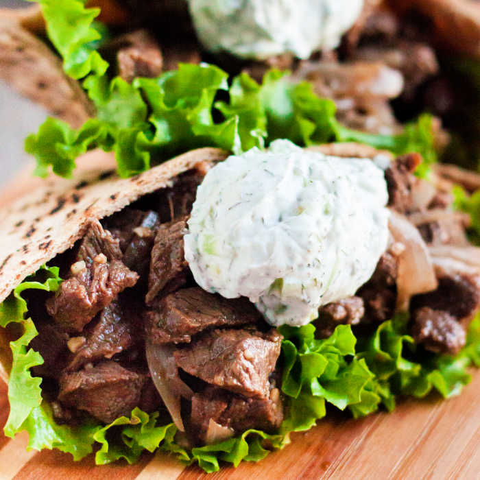 Crock Pot Beef Gyros Recipe makes dinner time a breeze. The tender beef paired with the delicious tzatziki sauce makes this a meal your family will love.