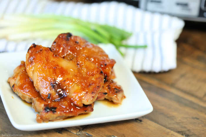 Crock Pot Apricot Chicken Recipe is sweet and savory. Apricot preserves combine with soy sauce and ginger for chicken you can't resist. Try this easy meal.