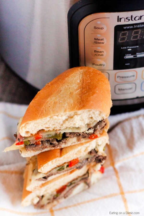You can enjoy Instant Pot Philly Cheesesteak recipe for an easy dinner during busy weeknights. The pressure cooker gets this meal on the table in minutes.