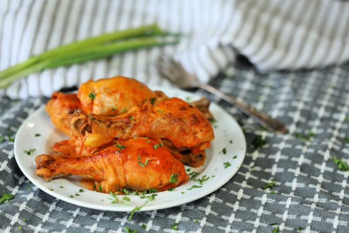 Enjoy delicious buffalo chicken drumsticks any day of the week when you make easy Crock pot Buffalo Chicken Drumsticks Recipe. Packed with tons of flavor!