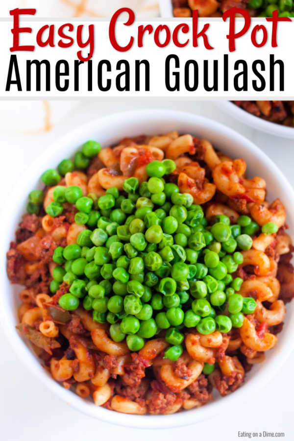 American Goulash Crock Pot Recipes are so easy to prepare. Try this easy Crockpot Goulash Recipe for a meal full of hearty ground beef, pasta and more. 