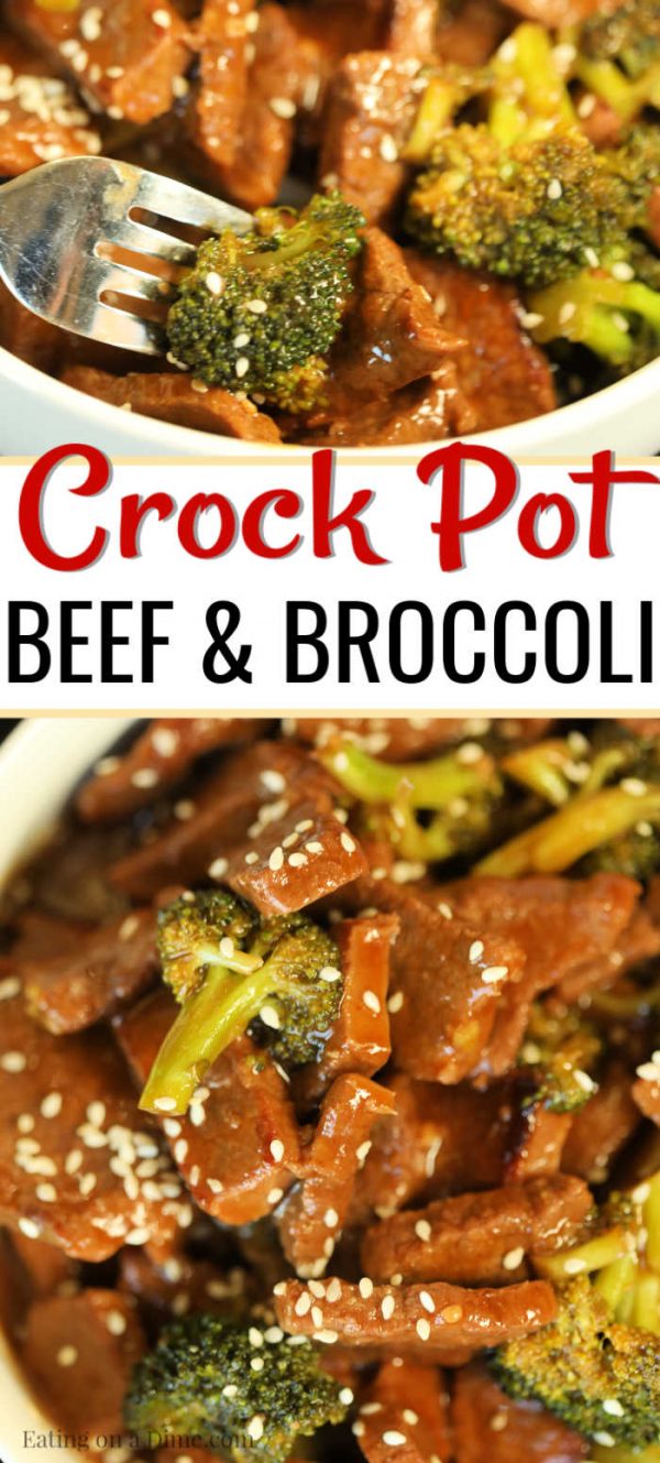 Beef and Broccoli Crock Pot Recipe - Slow Cooker beef and broccoli recipe